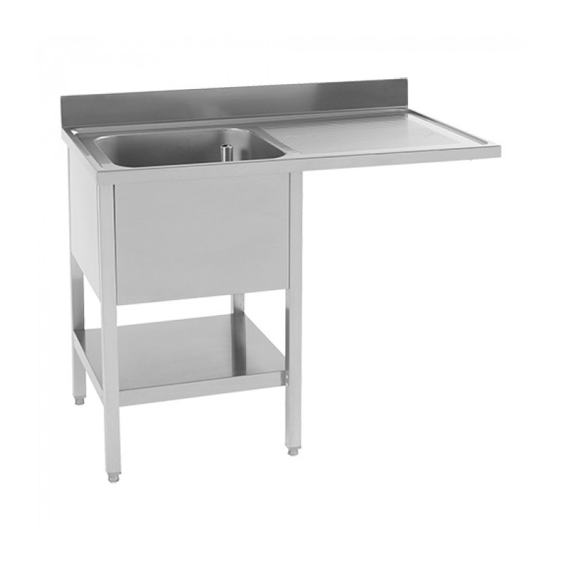 Table de pré-rinçage 120cm - Multinox -  ref: 317120