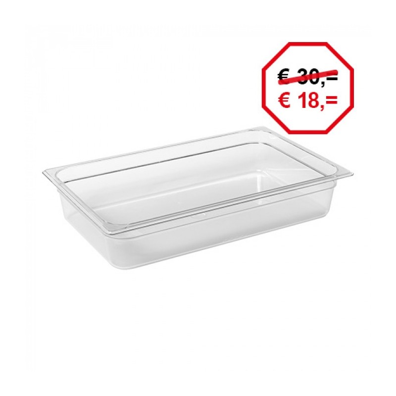 Bac gastronorme GN1/1 - Rubbermaid -  ref: RM3391