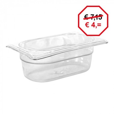 Bac gastronorme GN1/9 - Rubbermaid -  ref: RM3533