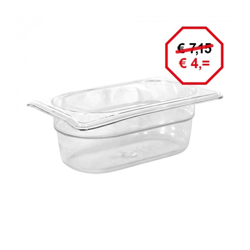 Bac gastronorme GN1/9 - Rubbermaid -  ref: RM3533
