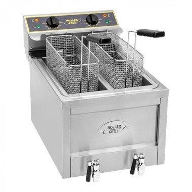 Friteuse 08L+08L - Roller grill -  ref: 304111