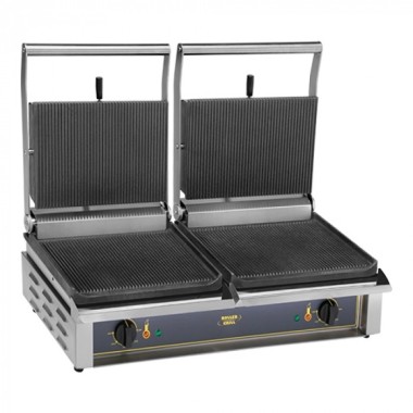 Grill de contact rainurée-rainurée - Roller grill -  ref: 304063