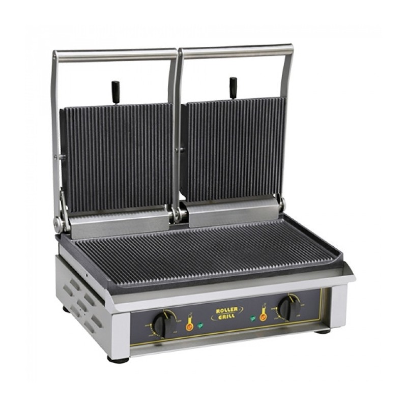 Grill de contact rainurée-rainurée - Roller grill -  ref: 304062