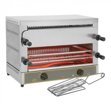 Toaster professionnel 2-niveaux - Roller grill -  ref: 304015