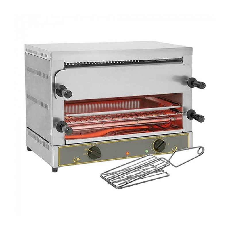Toaster professionnel 2-niveaux - Roller grill -  ref: 304015