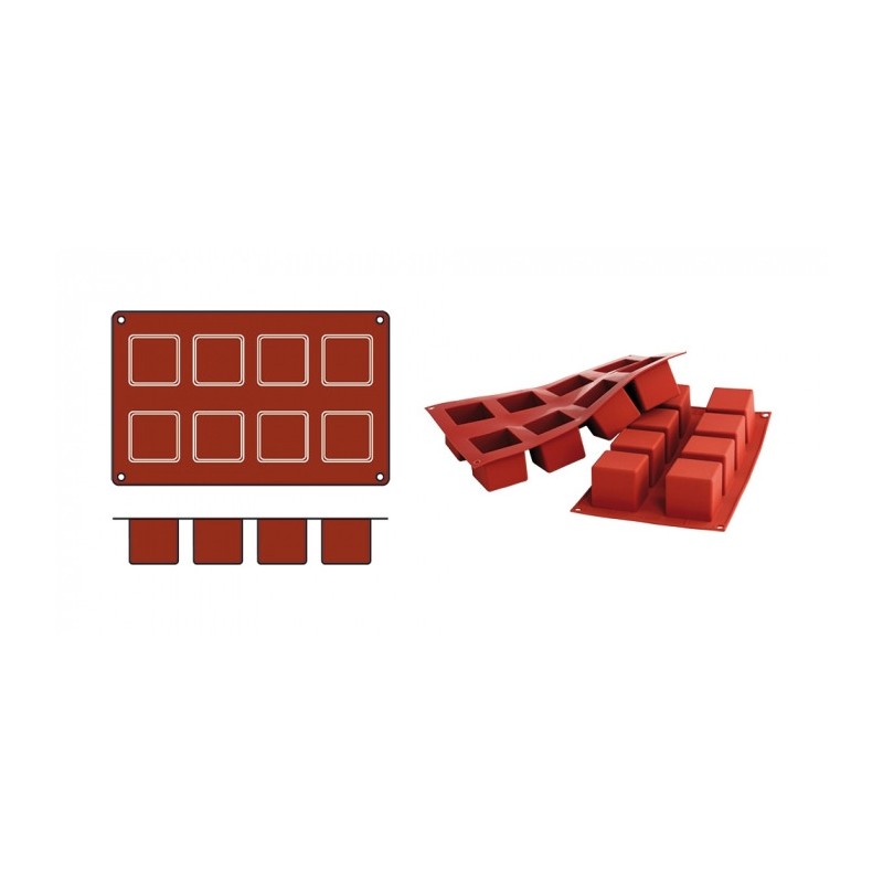 Moule Cubes - Silikomart -  ref: 070076