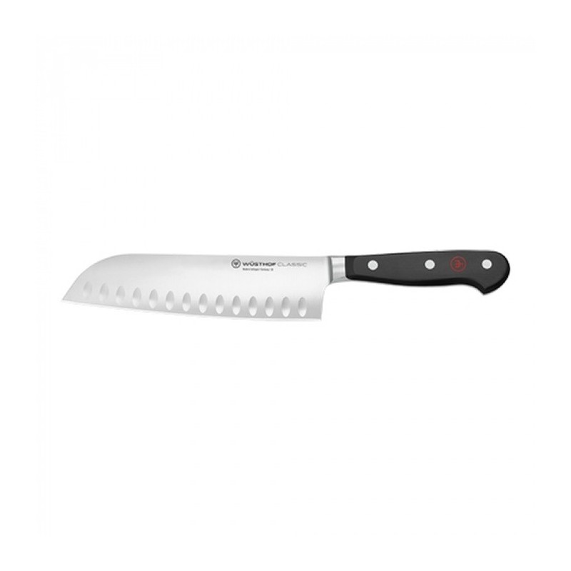 Couteau de cuisine 17cm Santoku - Wüsthof dreizack -  ref: 150171