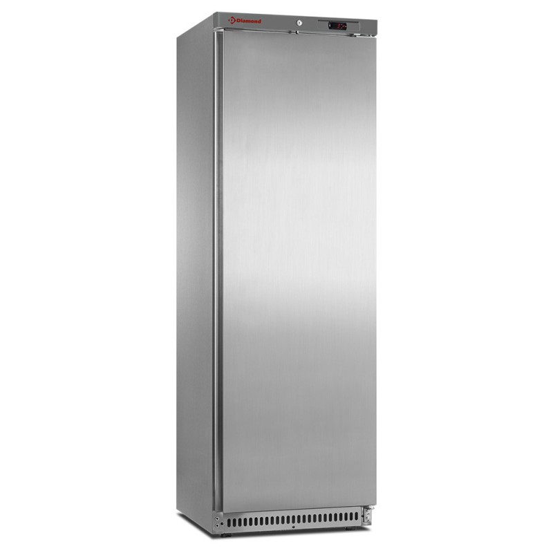 Armoire frigorifique, ventilée, 400 litres. acier inox - Diamond
