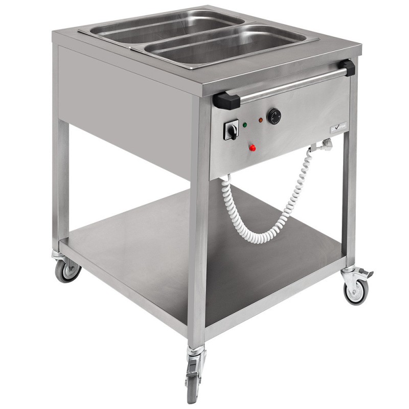 Bain Marie mobile 2x GN1/1 - Diverso