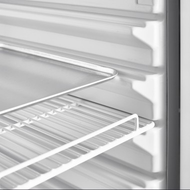 Congélateur statique, porte vitrée, 525 litres, GN2/1+600x400, blanc - Diamond