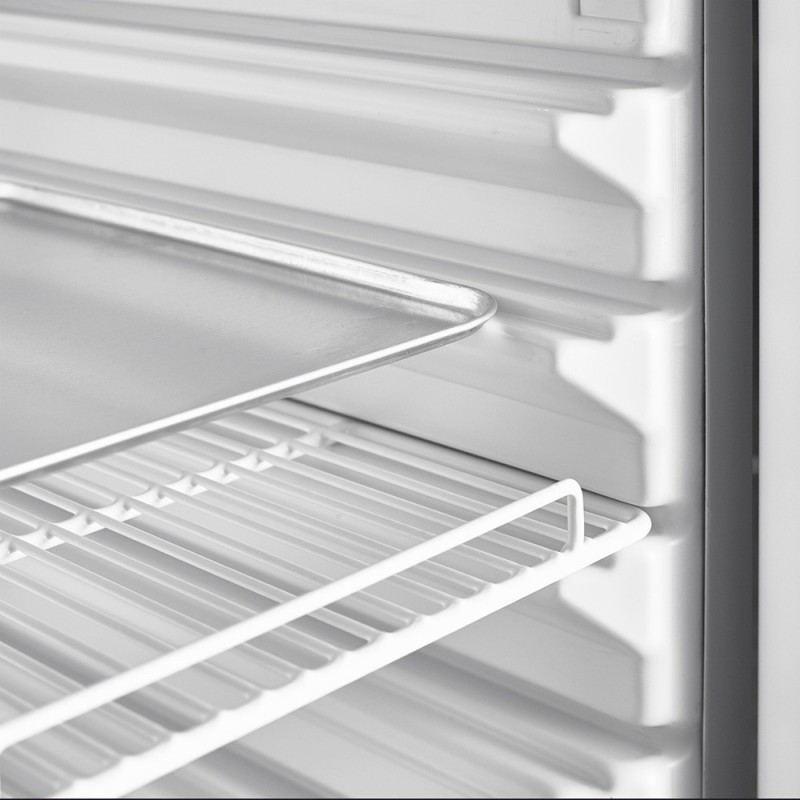 Congélateur statique, porte vitrée, 525 litres, GN2/1+600x400, blanc - Diamond