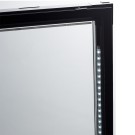 Congélateur statique, vitrée, 525 litres, GN2/1+600x400, inox - Diamond