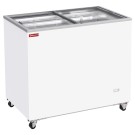 Conservateur bahut, 303 litres, couvercles coulissants sur roulettes - Diamond