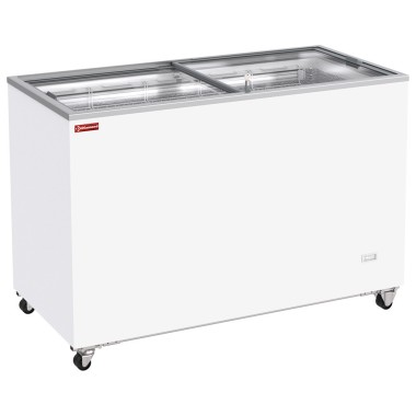Conservateur bahut, 410 litres, couvercles coulissants sur roulettes - Diamond