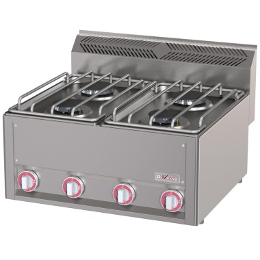 Cuisinière 4 feux gaz - Diverso