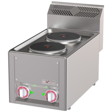 Cuisinière électrique 2 plaques - Diverso
