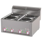 Cuisinière électrique 4 plaques - Diverso