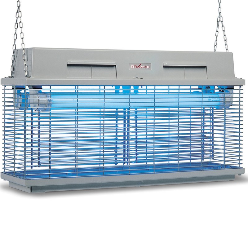 Désinsectiseur électrique, lampes UV-A (2x 20 W) - Diverso