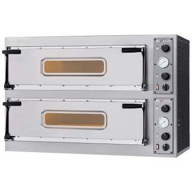 Four électrique 2x 2 pizzas diam. 350mm, 2 chambres - Diverso