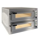 Four électrique 2x 6 pizzas diam.350mm, 2 chambres - Diverso