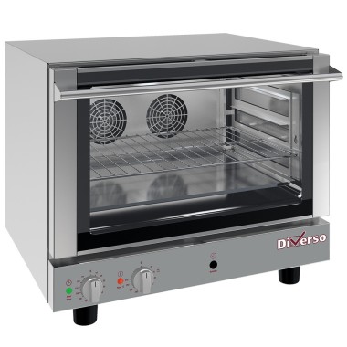 Four électrique à convection, 4x 600x400 mm + humidificateur manuel - Diverso