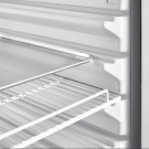 Frigo ventilé, porte vitrée, 525 litres, GN2/1+600x400, blanc - Diamond