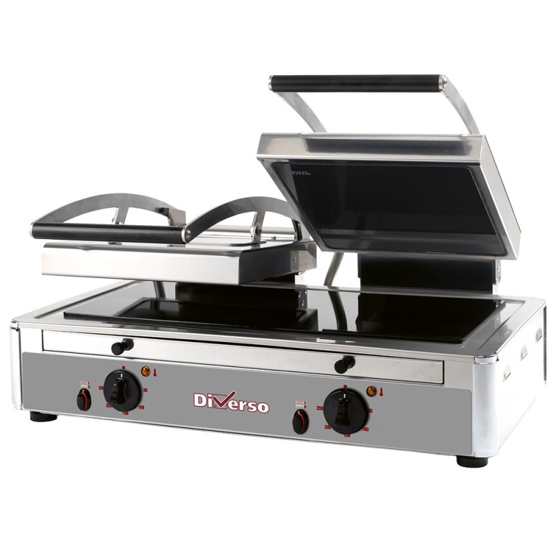 Grill Panini DOUBLE vitrocéramique - Diverso