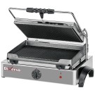 Grill panini électrique MEDIUM, plaques rainurées - Diverso