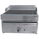 Grill-vapeur gaz avec grille de cuisson en fonte - Diverso