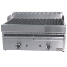 Grill-vapeur gaz avec grille de cuisson en fonte - Diverso