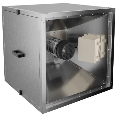Hotte complète (9/9-2500 M3/h) 120 Pa, variateur, 4 filtres - Diverso