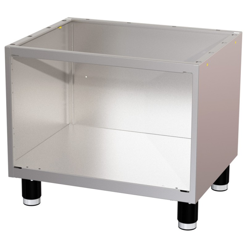 Meuble support inox 660 mm (sans portes) -