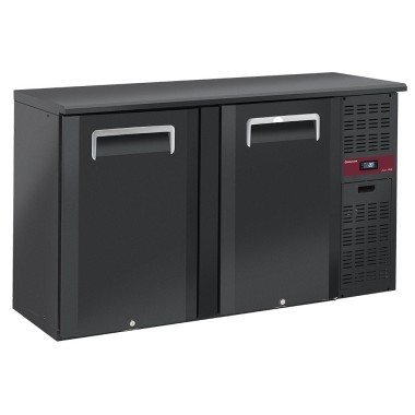 Refroidisseur de bouteilles 2 portes, 320 litres, pieds réglables - Diamond