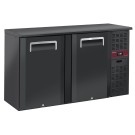 Refroidisseur de bouteilles 2 portes, 320 litres, pieds réglables - Diamond