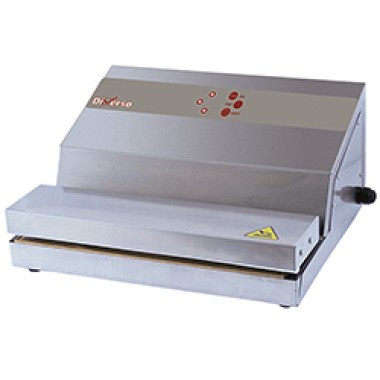 Sous-videuse inox, pompe 16 l./min, soudure 330 mm - Diverso