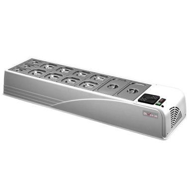 Structure frigorifique 7 GN 1/3 h150 mm - Diverso