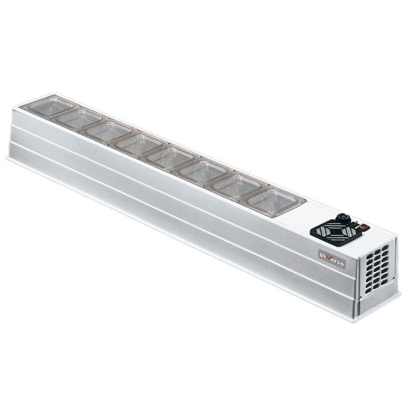 Structure frigorifique 8x GN 1/6 h150 mm - Diverso