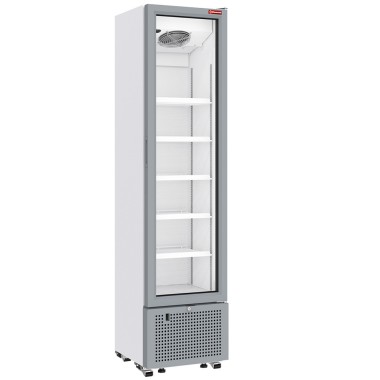 Vitrine ventilée positive 221 litres BLANCHE - Diamond