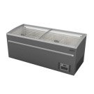 Congélateur bahut pour supermarché gris dégivrage automatique - Combisteel