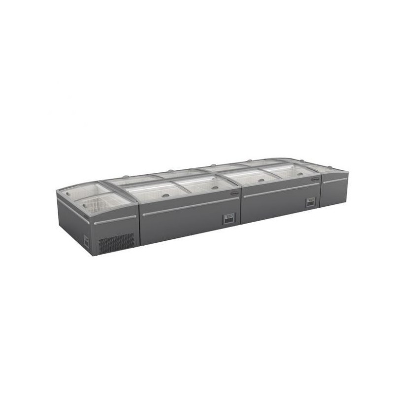Congélateur coffre de supermarché élément de tête dégivrage automatique - Combisteel
