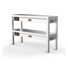Etagère chauffante en céramique 2 niveaux 1000  - Combisteel