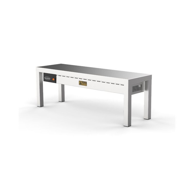 Etagère 4 chauffages céramique 1 niveau 1400 - Combisteel