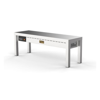 Etagère céramique 3 chauffages 1 NIVEAU 1200 - Combisteel