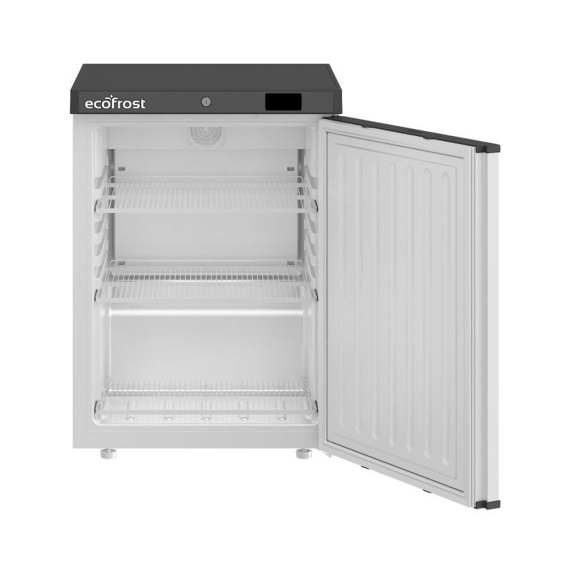 Réfrigérateur Blanc 200 Litres Statique avec Ventilateur et Affichage Numérique - Ecofrost - Combisteel