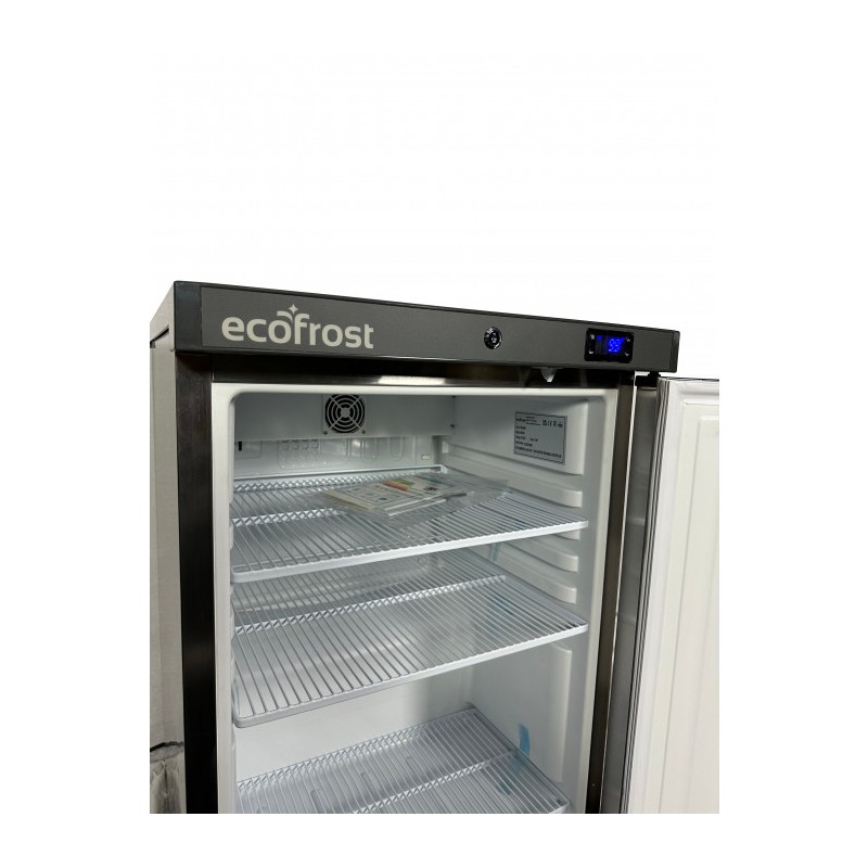 Réfrigérateur Inox 1 Porte 200 Litres Statique avec Ventilateur Affichage Numérique - Combisteel