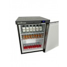 Réfrigérateur Inox 1 Porte 200 Litres Statique avec Ventilateur Affichage Numérique - Combisteel
