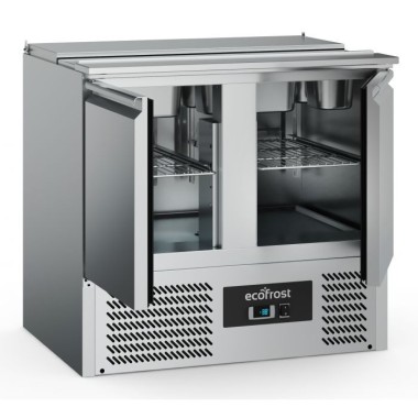 Saladette positive 2 portes - Combisteel