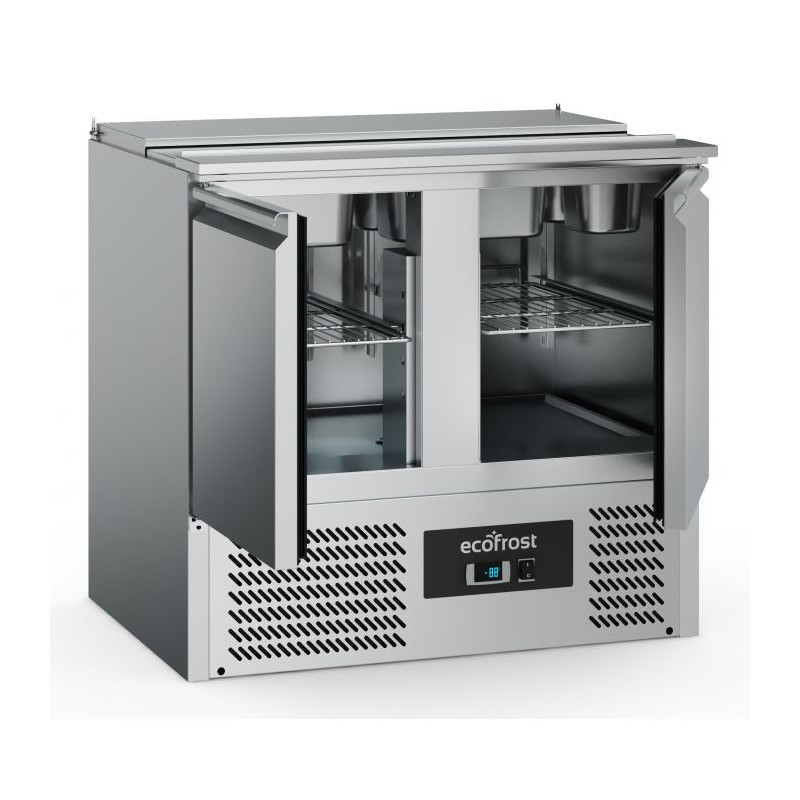 Saladette positive 2 portes - Combisteel