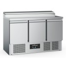 Saladette Positive 3 Portes 8x 1/6 GN - ECOFROST | Espace de Préparation Optimal