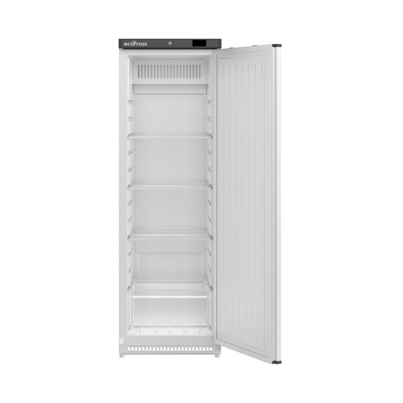 Réfrigérateur Blanc 1 Porte 400 L Statique avec Ventilateur - Classe A - Ecofrost - Combisteel